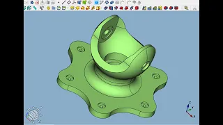 FreeCAD.#53. Верстак "Part". Часть 9. Измеряем длину, радиусы, углы. Пример создания модели