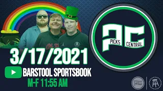 Barstool Sports Picks Central with Brandon Walker || Wednesday, March 17th, 2021