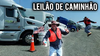 LEILÃO DE CAMINHÕES NOS EUA 🇺🇸 INACREDITÁVEL ESSES PREÇOS 😱