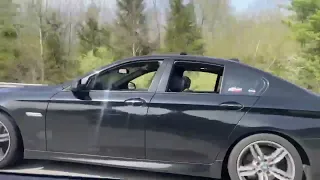 BMW 535 vs Infiniti G37 roll