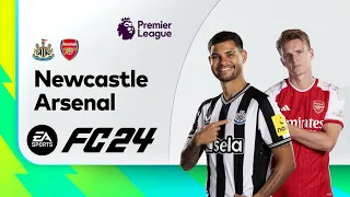 FC24 PS4 Premier League Newcastle VS Arsenal 🔥#fc24 #ps4 #youtube #newcastle #arsenal #premierleague