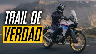 Así es la HONDA TRANSALP 750 ¿es lo SUFICIENTEMENTE TRAIL? Prueba y opinion