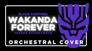 Black Panther: Wakanda Forever | Teaser Trailer Soundtrack Cover (Tems No Woman No Cry)