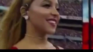 Tinashe @ Wrestlemania 33