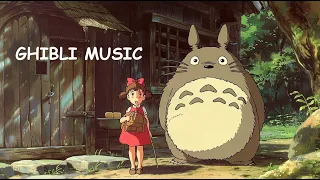 Best Ghibli piano songs | Piano Ghibli music for reading, studying, homework, stress relief, and rel
