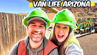 VANLIFE in Arizona! (Bisbee Mine Tour + Tombstone)