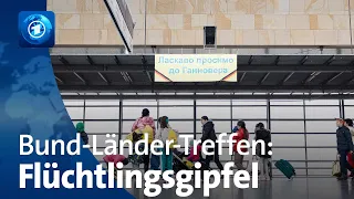 Zunahme von Migration: Bund und Länder beraten über Flüchtlingspolitik