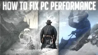 Red Dead Redemption 2 PC - How to Fix Performance Issues (Hopefully)