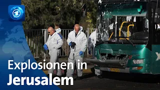 Jerusalem: Ein Toter und Verletzte bei Explosionen