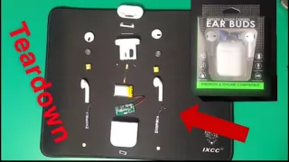 10$ Fake Knock-Off Airpods teardown