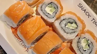 Ролл "Филадельфия" в домашних условиях. How to make "Philadelphia" roll at home.