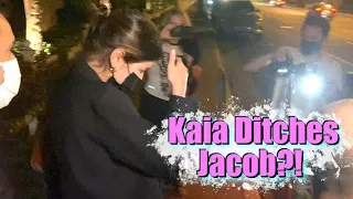 Did Kaia Gerber Ditch Jacob Elordi In The Middle Of Their Dinner Date?