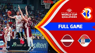 Latvia - Serbia | Basketball Full Game - #FIBAWC 2023 Qualifiers