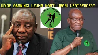 Ibashiye bephithene inkuluma ka Zuma echaza ngesiqu nemvelaphi ka Ramaphosa ethula Umkhonto Wesizwe