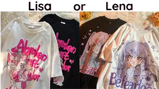 Lisa OR Lena 💖 [ Cute girly things and T Shirts ]   @pinkyura