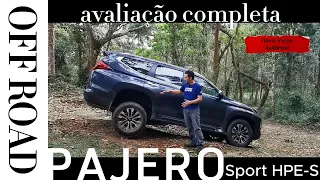 Avaliação completa Pajero Sport 2023 no off road