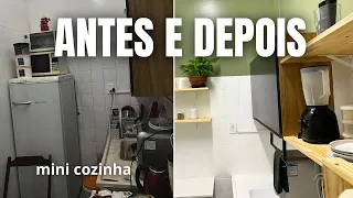 INCRÍVEL transformação de mini cozinha Diy - Resultado Surpreendente