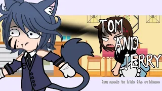 Tom and jerry//tom needs to hide the evidence//Gacha club //desc