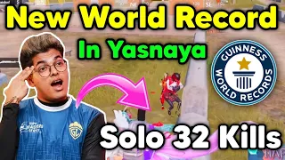 Jonathan new world record in Yasnaya 🔥 Solo 32 kills wwcd 🇮🇳