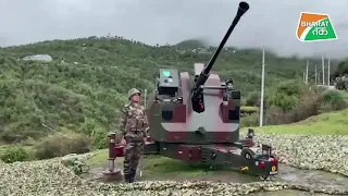 Indian L-70 defence gun:-loc