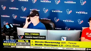 Bill O'Brien 2020 NFL Virtual Draft