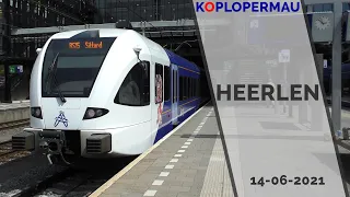 Trains on Heerlen Station - 14th of June 2022