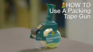 How to Use Your Duck® Packing Tape Gun