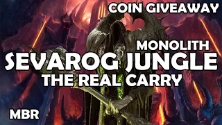 The Real Carry | Challenger Sevarog Monolith Jungle Gameplay | Paragon Coin GiveAway