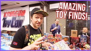 Toy Hunting at Norwegian Toy Con 2023! TMNT, Biker Mice, Cowboys Of Moo Mesa & More