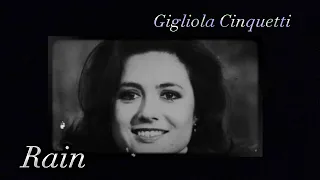 La pioggia  (Gigliola Cinquetti) 雨