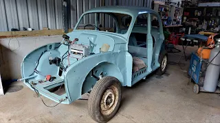 1960 morris minor restoration vid 4