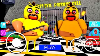 FNAF CHICA BARRY'S PRISON RUN! OBBY! | ALL JUMPSCARES | FULL GAMEPLAY | ROBLOX HD!