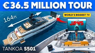 Full Tour of the €36,500,000 Tankoa 50m S501 Superyacht