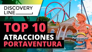 💥 Las mejores atracciones de PortAventura World 💥TOP 10