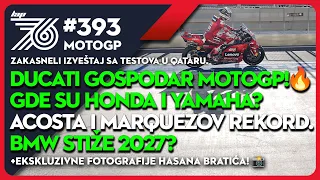 Lap 76 393 MotoGP Ducati gospodar🔥 Gde su Honda i Yamaha? Acosta i Marquezov rekord. BMW stiže 2027?