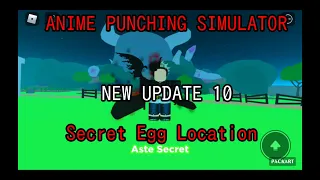 secret egg in clover island | anime punching simulator ROBLOX