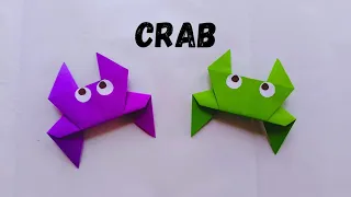 How to Make a Paper Crab Easy | Origami Crab Step by step