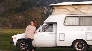 BI-CONTINENTAL VANLIFE: Traditional woodwork couple living on the road