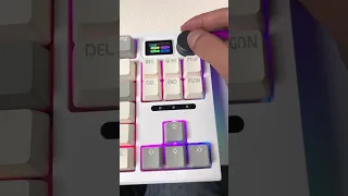 2023 new mechanical keyboard  with display screen