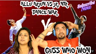 Allu Arjun V/S Jr. NTR Dance War Reaction | Guss Who Won? Rajeesh|PRECISE CUTS|