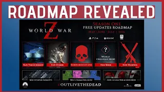 SURVIVAL MODE, PRIVATE LOBBIES, WEAPONS & CHARACTER SKINS!! - World War Z Season 1 Roadmap & Updates