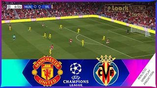 MANCHESTER UNITED vs. VILLARREAL | CHAMPIONS LEAGUE 21/22 | Sep. 29, 2021 / Realistic Simulation