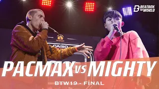 Pacmax VS Mighty | Beatbox To World 2019 | Final