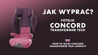 Concord Transformer Tech - jak wyprać / how to wash? GUIDE