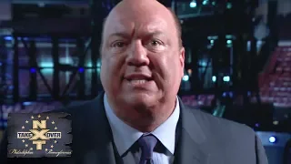 Paul Heyman opens NXT TakeOver: Philadelphia with an extreme message (WWE Network Exclusive)