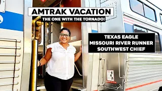 Amtrak Vacation Texas Eagle & Southwest Chief | Chicago | St. Louis | KC | LA in Roomette & Bedroom
