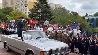 Детский парад Победы  Приветствие