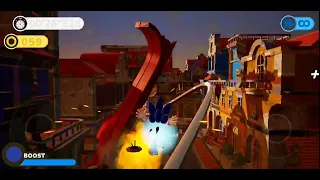Sonic Illusion Android (high setting) - Sunset Heights Demo Gameplay