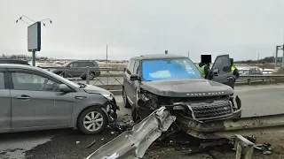 Аварии на дорогах, приколы на дорогах 2018 22