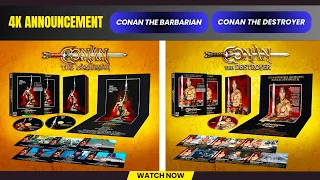 4K Bliss: Conan The Barbarian & Conan The Destroyer Announcement